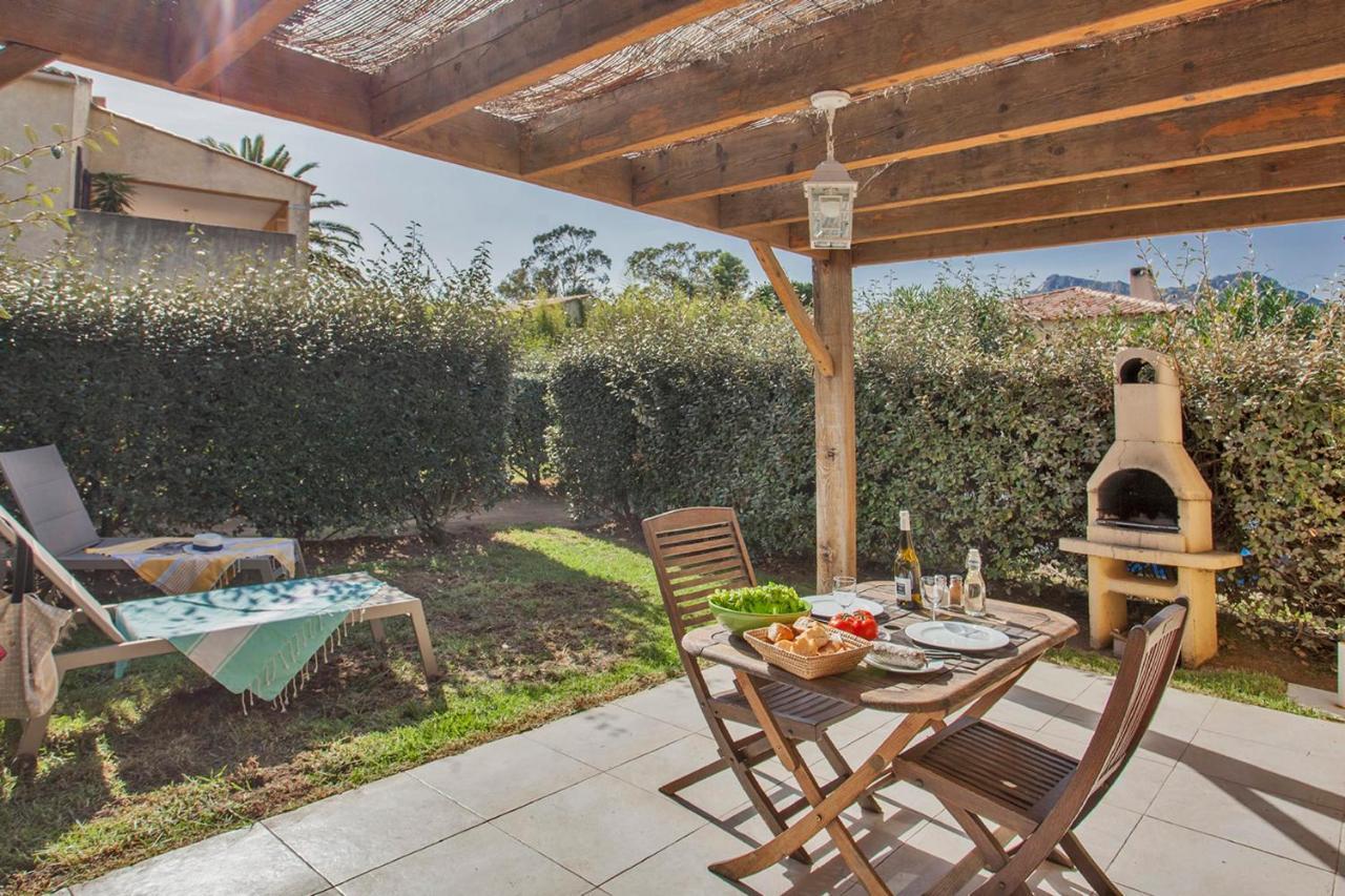 location pour 2 personnes Amarylis à Calvi avec jardin piscine barbecue Vila Exterior foto