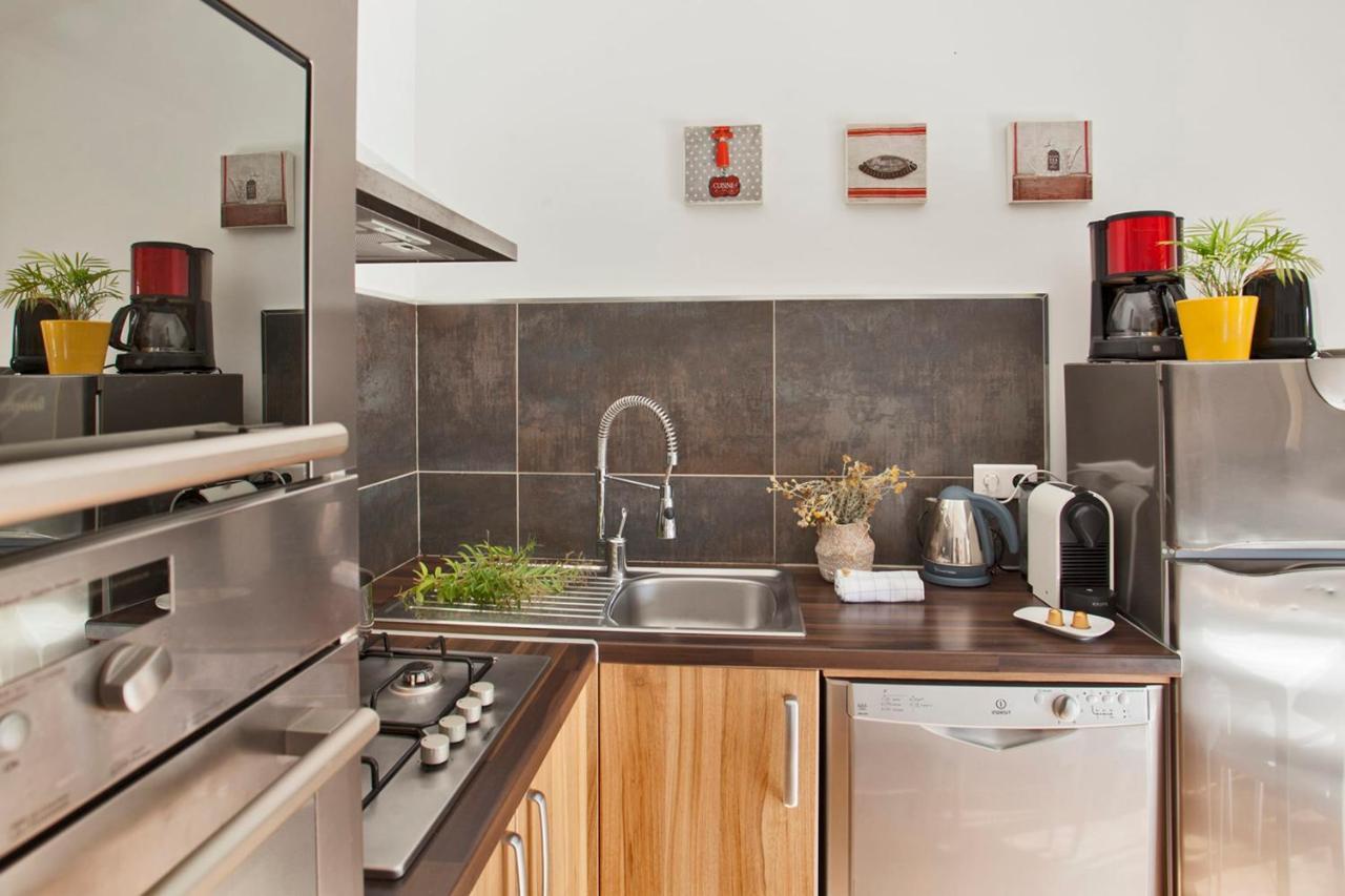 location pour 2 personnes Amarylis à Calvi avec jardin piscine barbecue Vila Exterior foto